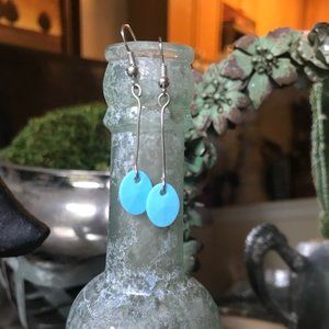 Subtle Turquoise Dangling Earrings